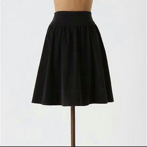 Anthropologie Edme & Esyllte dark gray corduroy field skirt